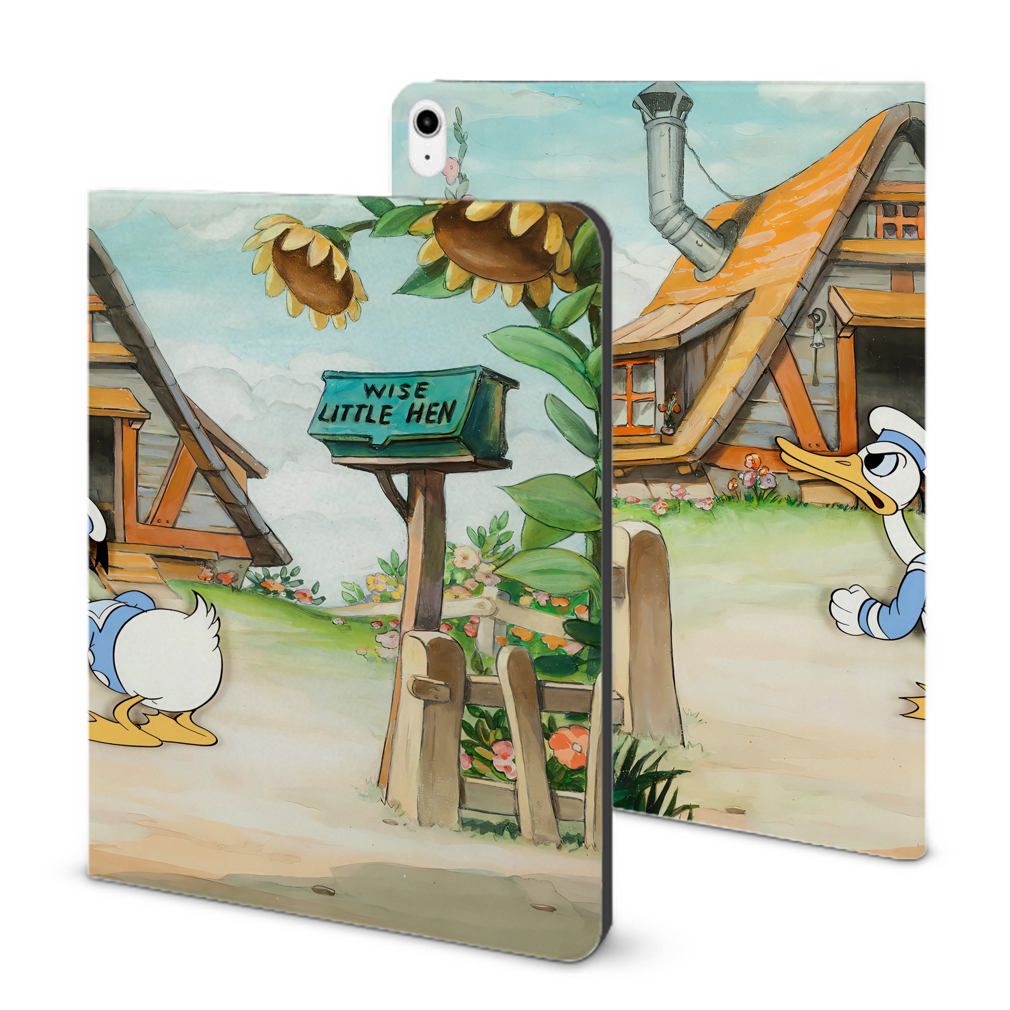 （画像用） ミッキーマウス Mickey Mouse IPadケース ペンホルダー付き ブックスタイルデザイン